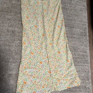 Wild Fable Floral Maxi Skirt - Cream and Multicolor